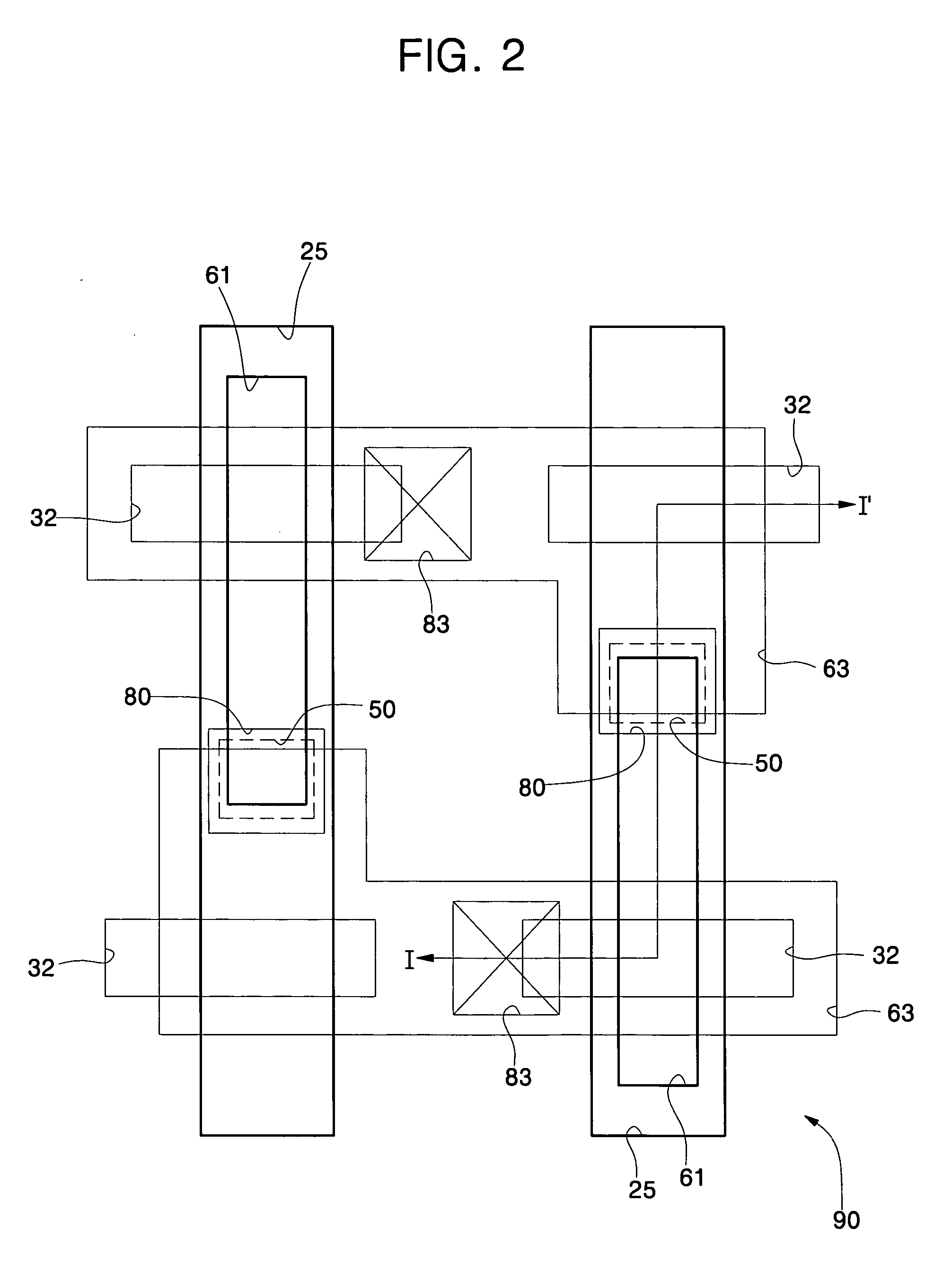 SRAM cells having landing pad in contact with upper and lower cell gate patterns and methods of forming the same