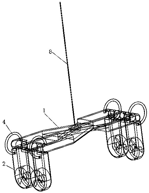 A control method for an air-water multi-habitation vehicle