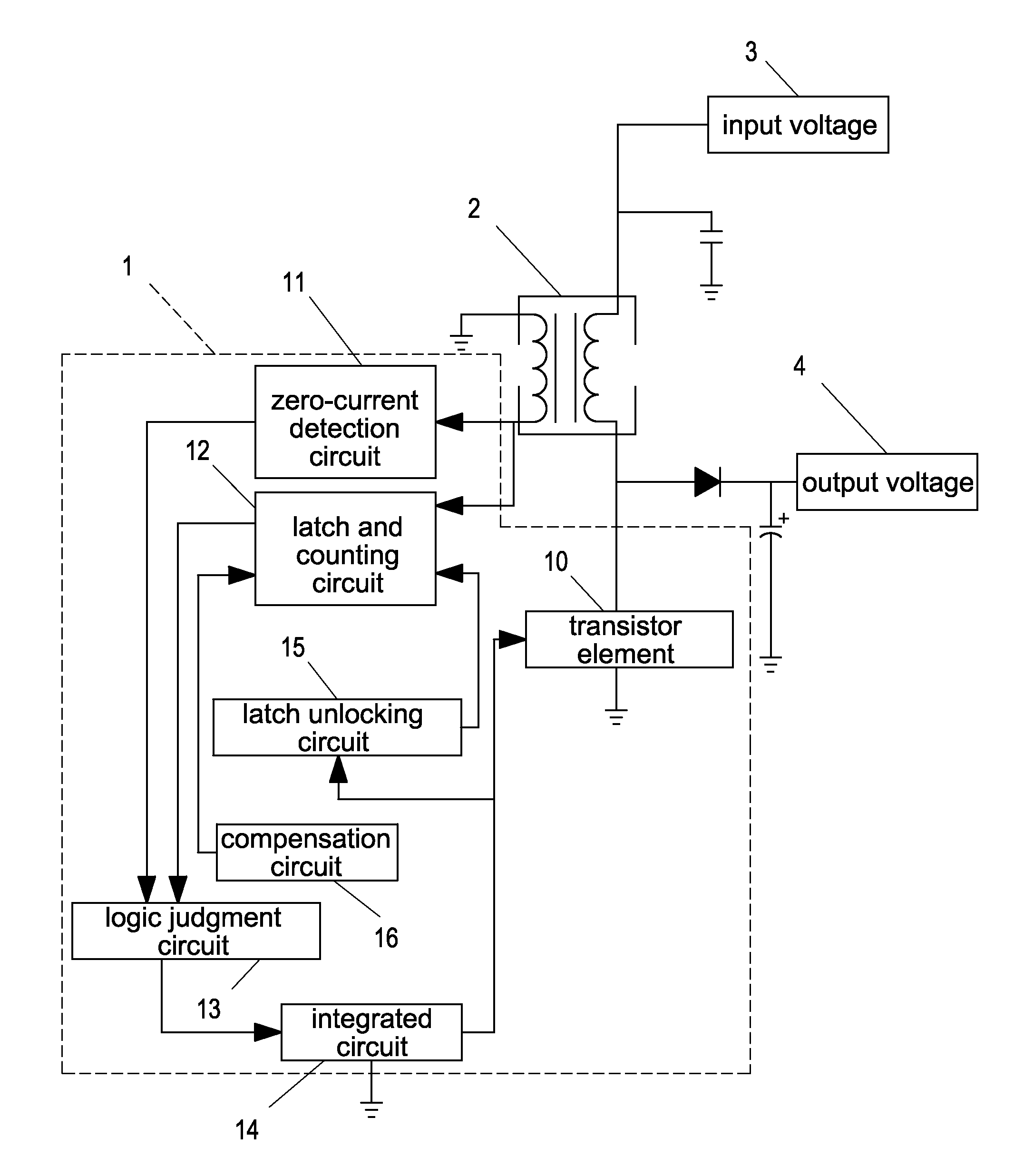 Control circuit module for power factor corrector