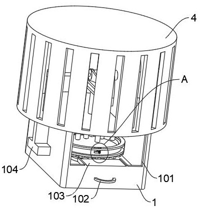 Beating device for improving taste of beef