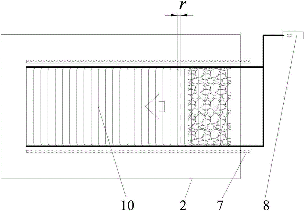 Similar material simulation test table for CT scanning