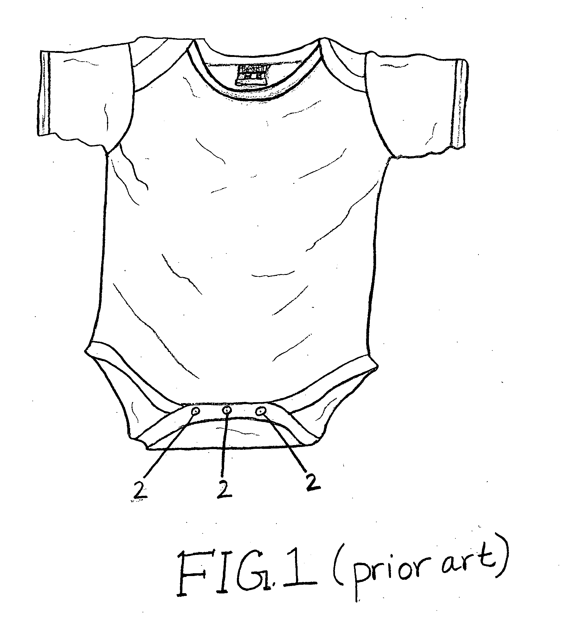 Easy-close infant underwear