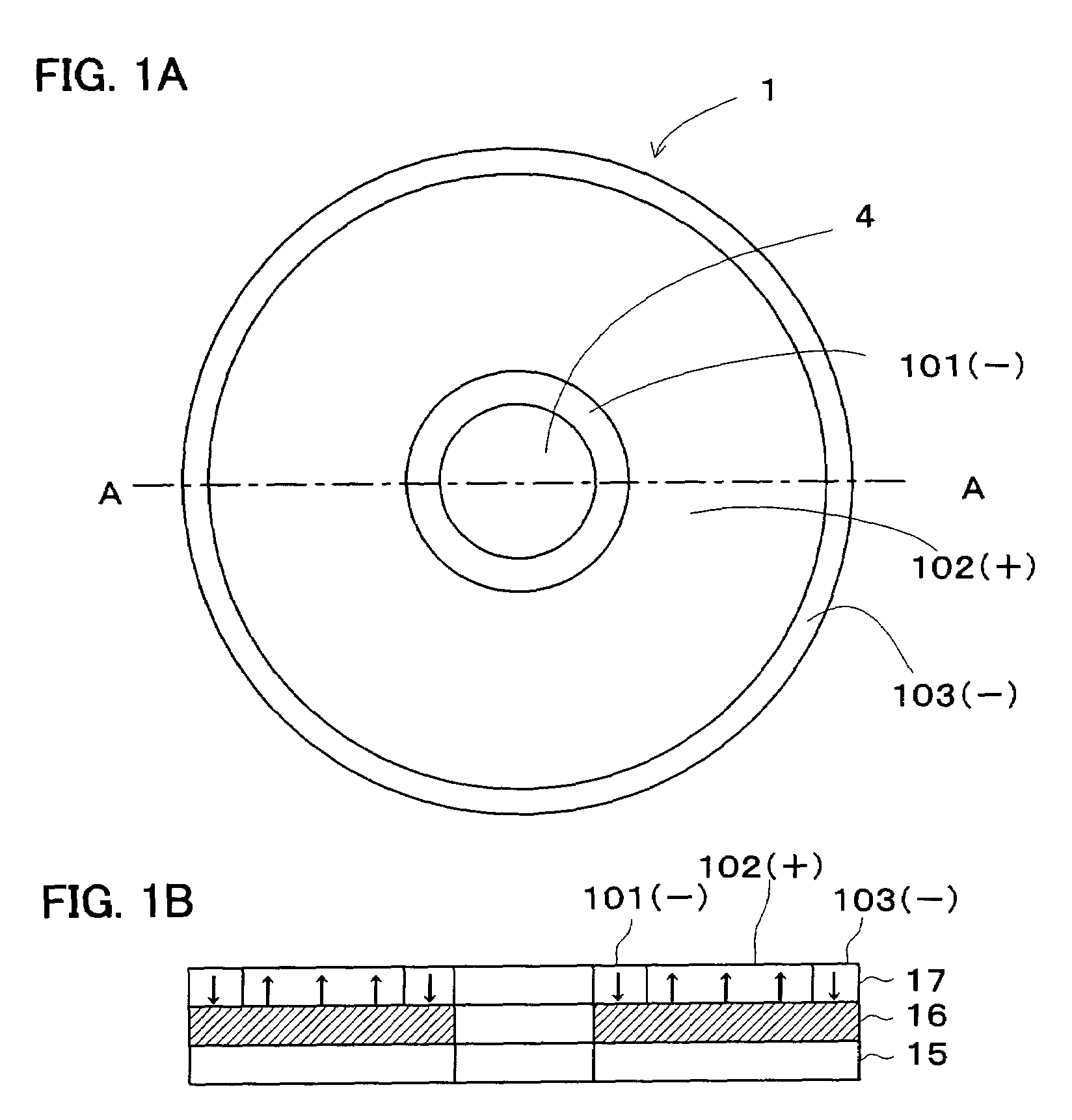 Apparatus for recording information in and/or reproducing information from a ferroelectric recording medium