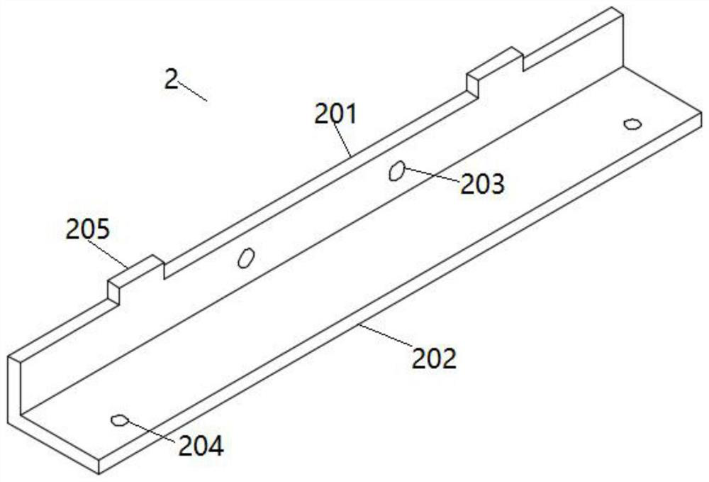 Telegraph pole-based communication cable fixing device