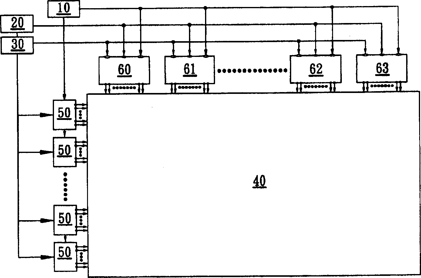 Device for driving liquid crystal display