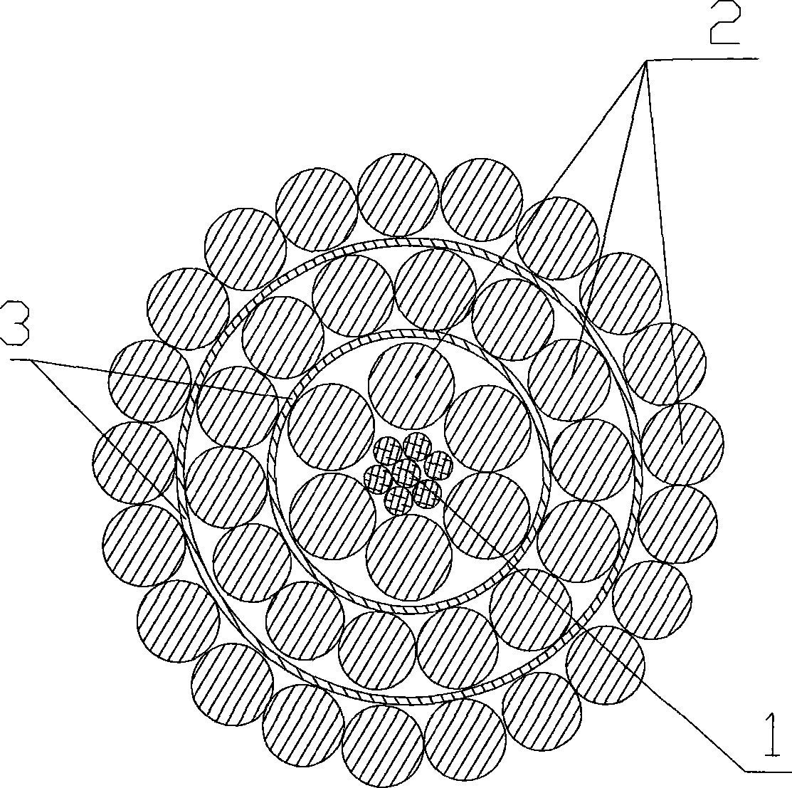 Self-heating freezing-proof overhead conductor