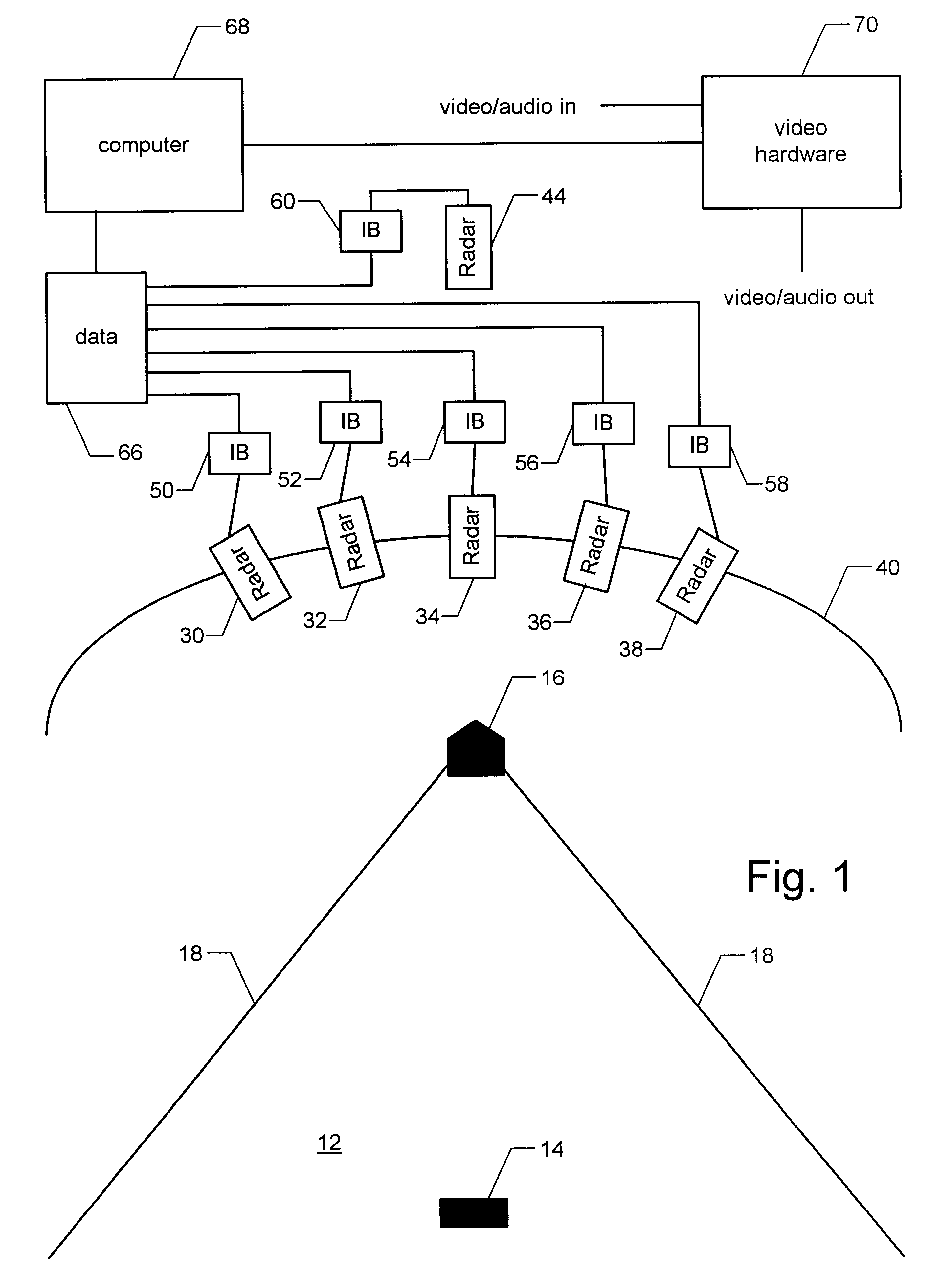 System for determining the speed and/or timing of an object