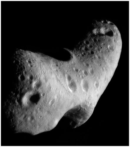 A detection method for navigation feature area on the surface of small celestial bodies