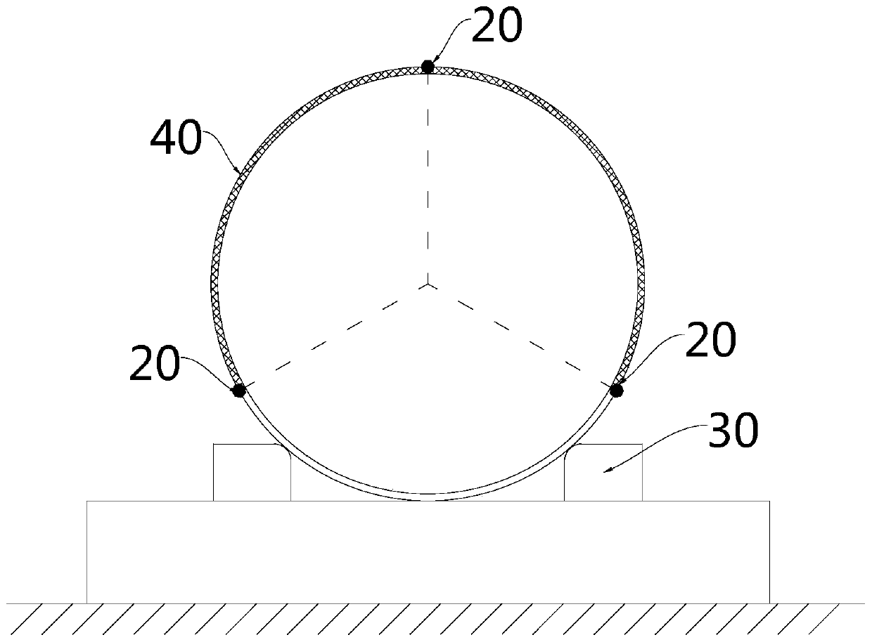 Welding process for equal-diameter large quartz pipes