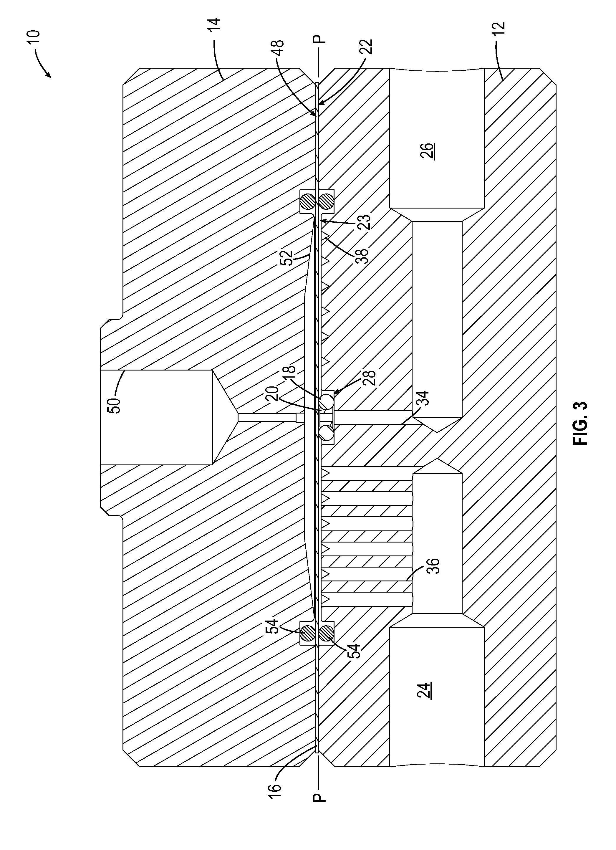 Back pressure regulator with floating seal support