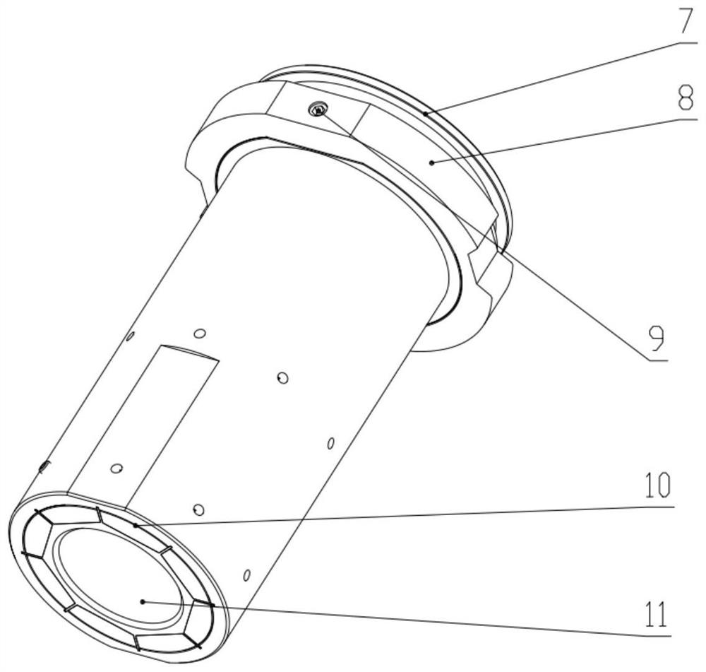 A permanent magnet brushless DC motor rotor magnetic attachment device