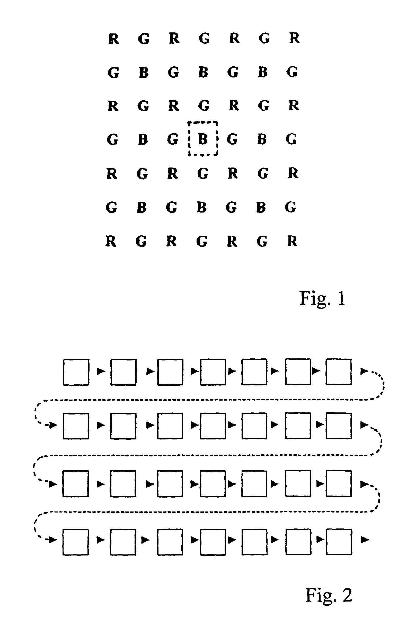 Method and apparatus for adaptive pixel correction of multi-color matrix