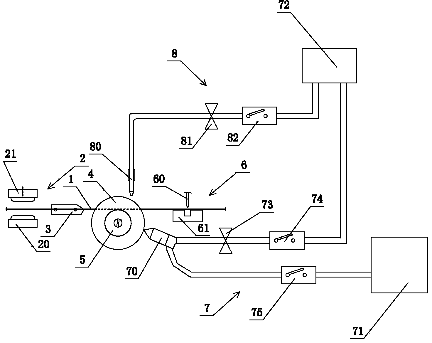Method for automatically winding tape head of thread seal tape