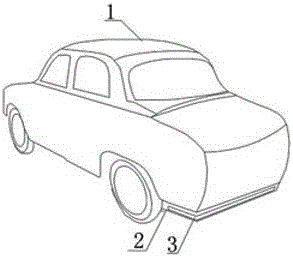 Safety hauling device for trunk of a car
