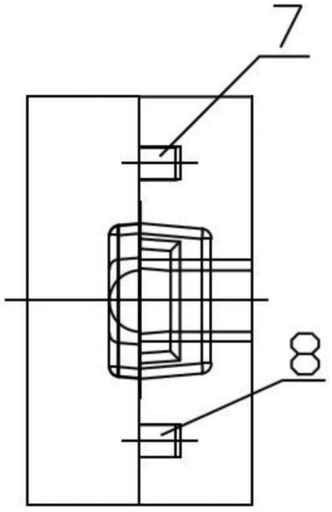 Universal bottom mold for pouring precoated sand mold