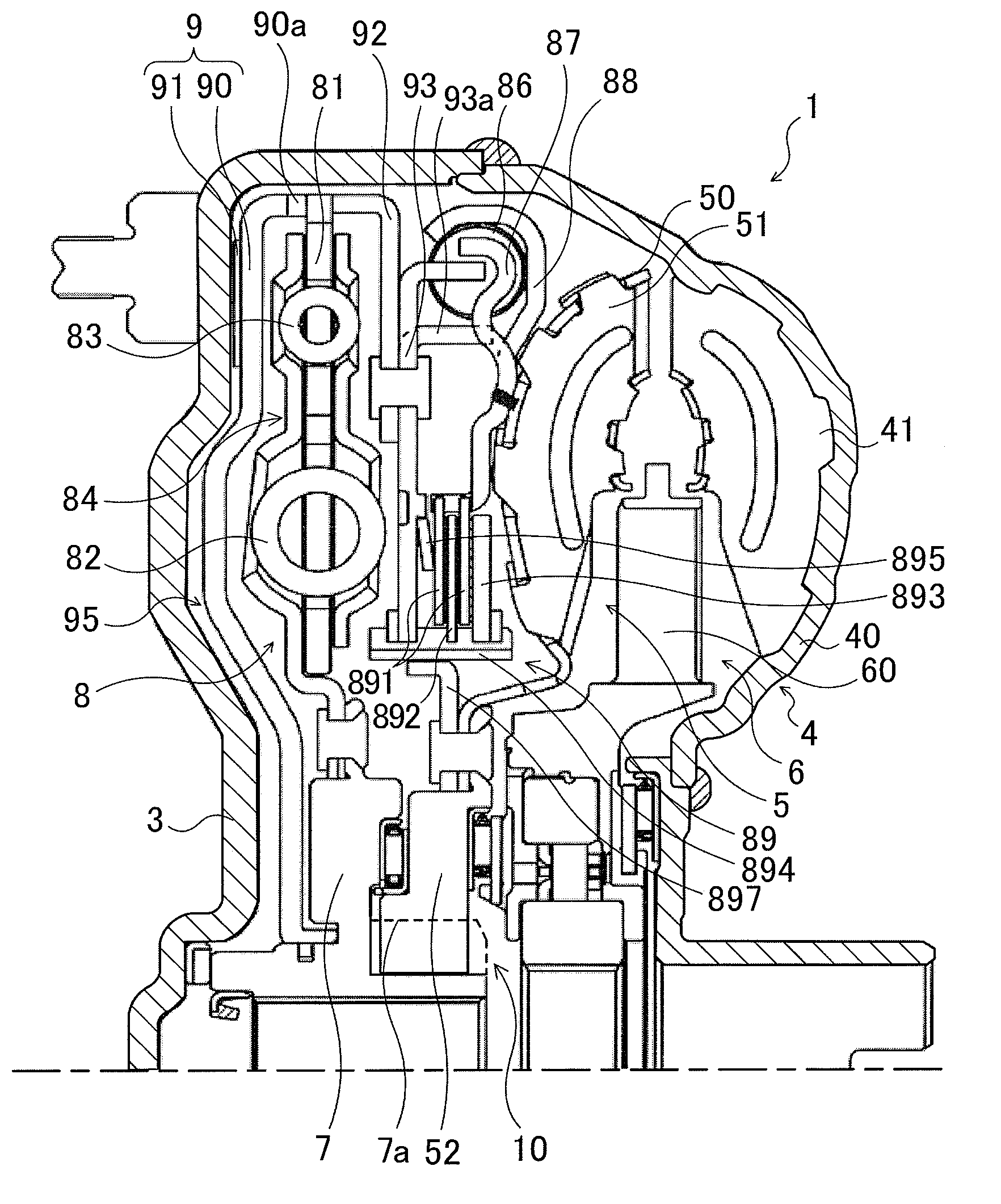 Hydraulic transmission apparatus