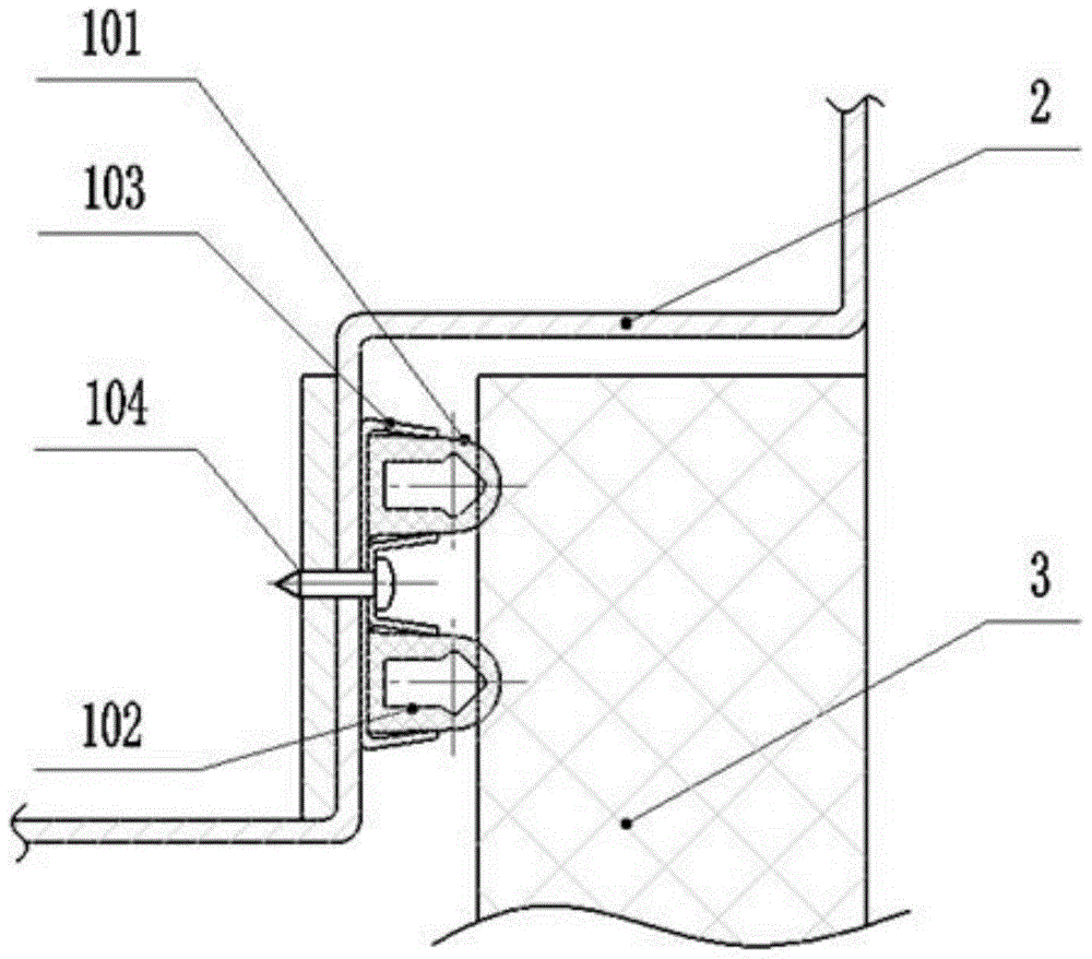 An airtight door and its seal structure