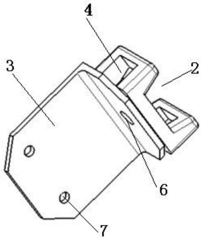 Airplane threading pipe device