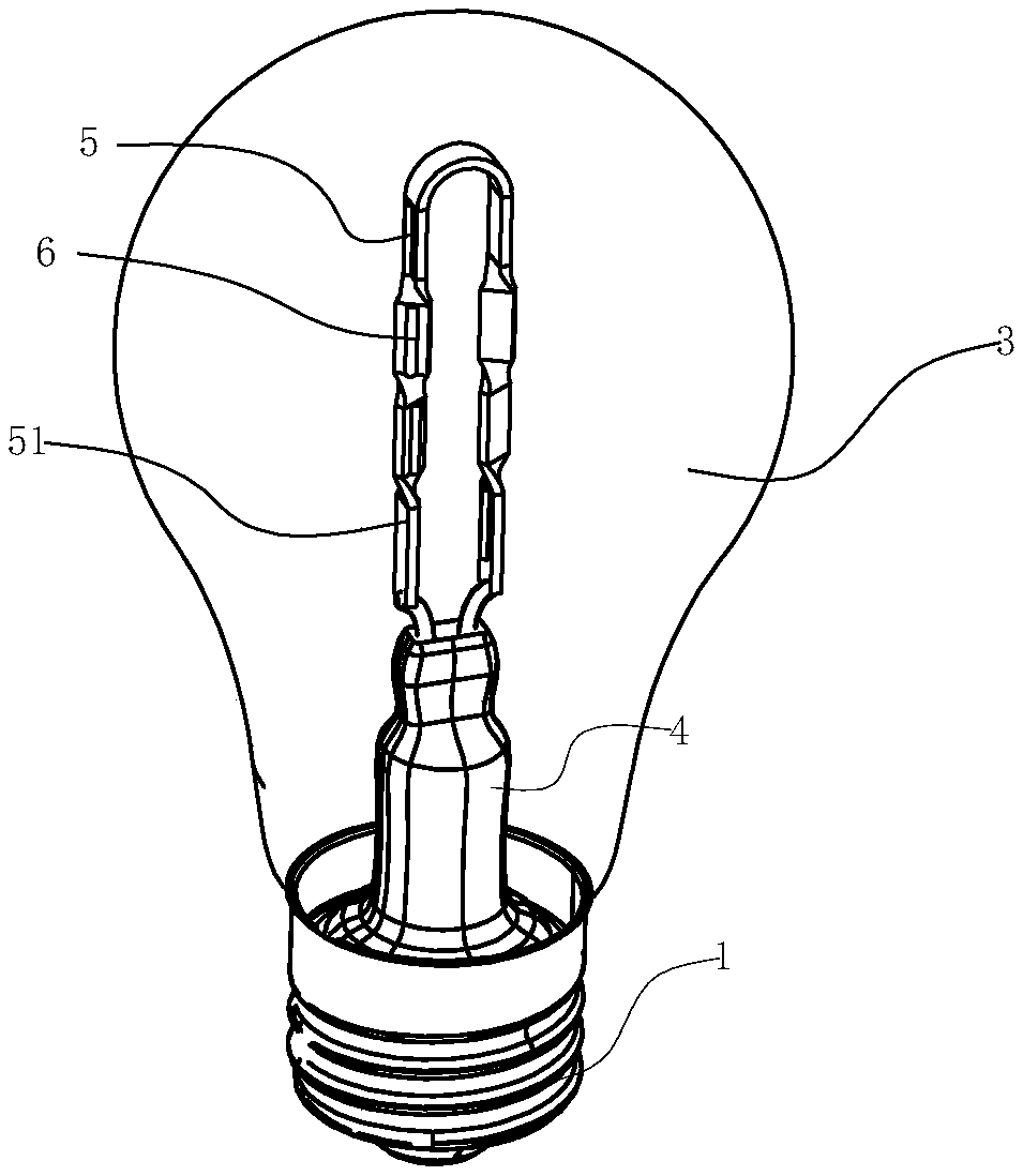 Novel LED filament