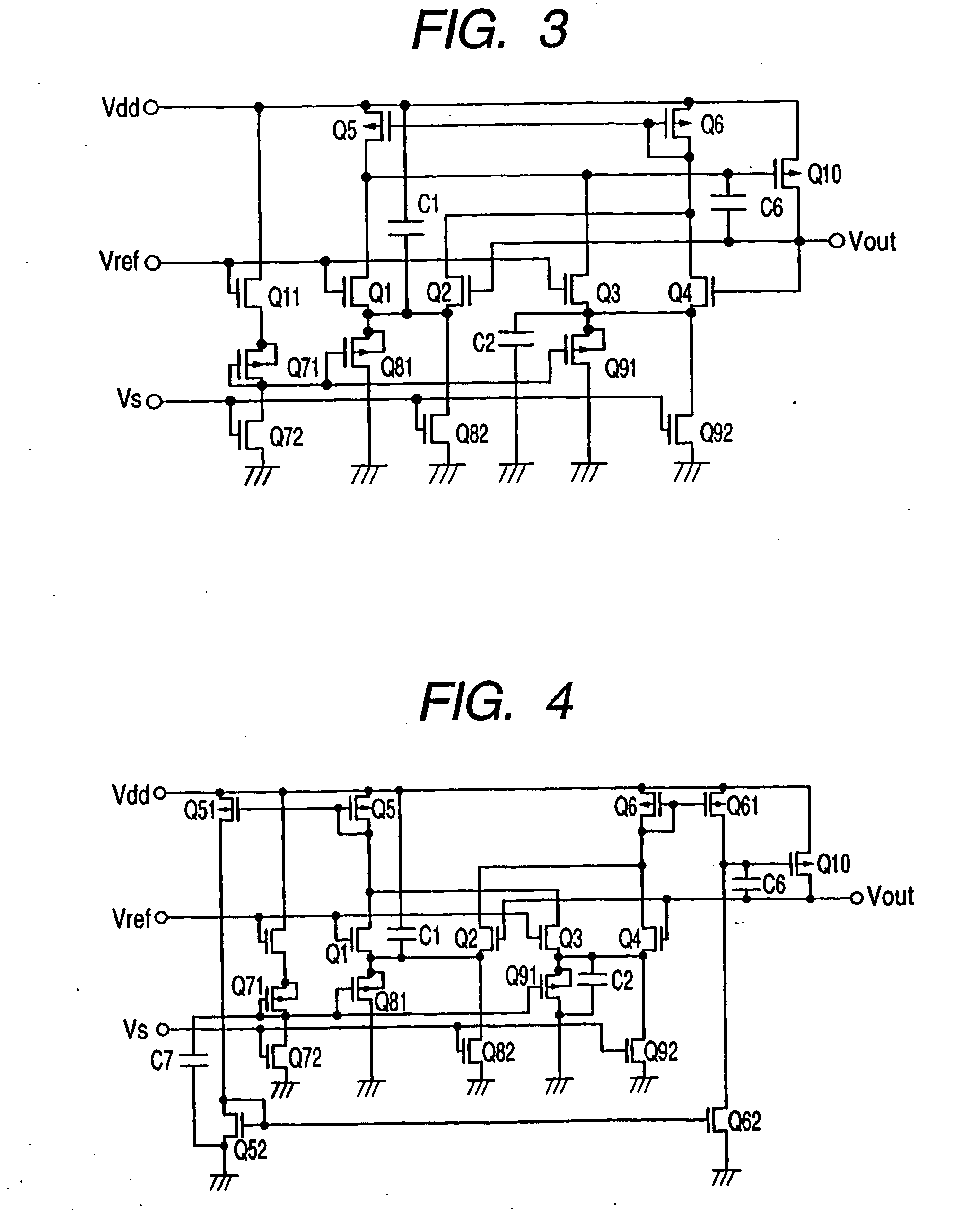 Step-down circuit with stabilized voltage