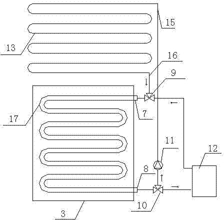 Cold accumulation type refrigerated transporting system and refrigerating method