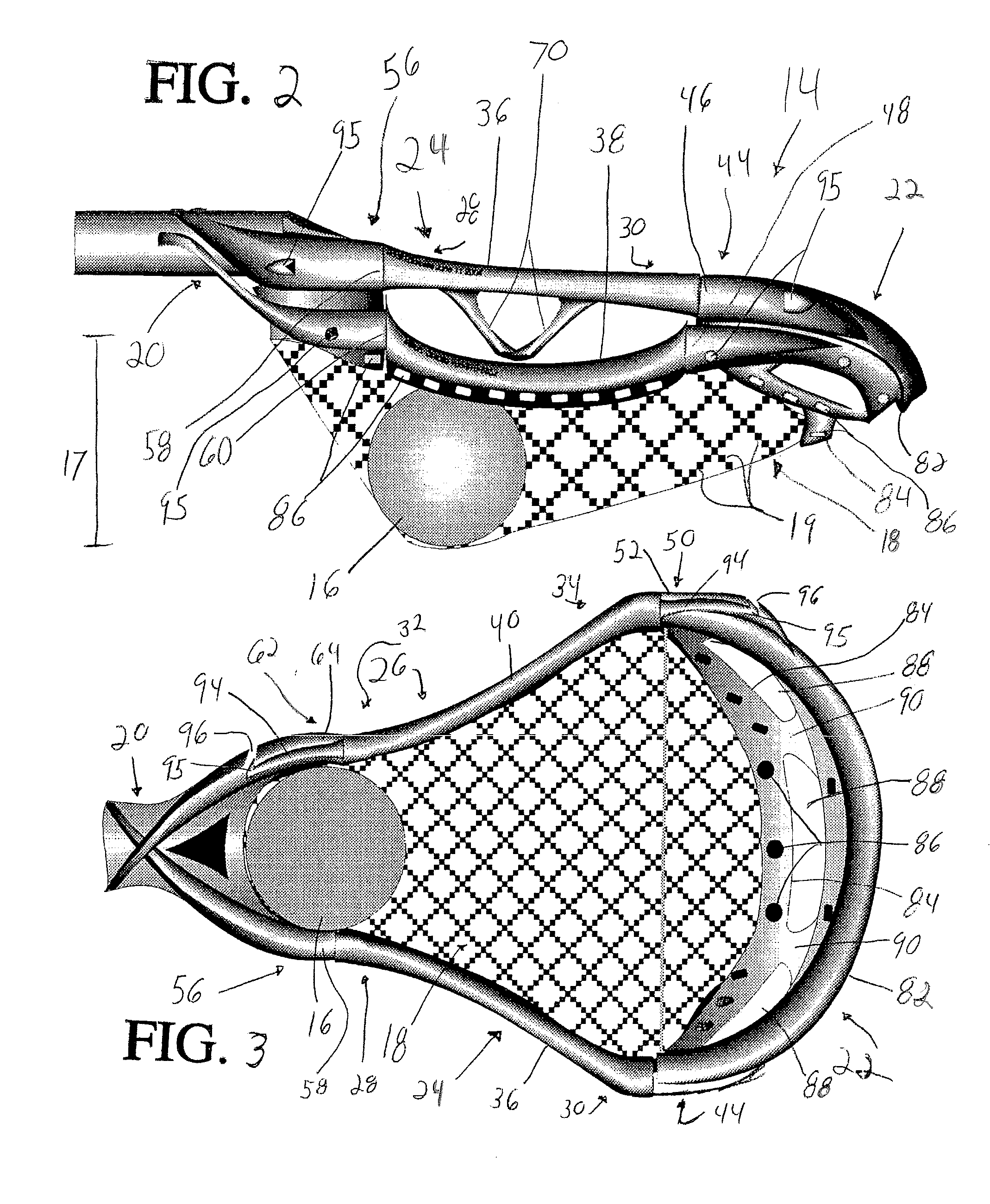Lacrosse Head With Separable Parts