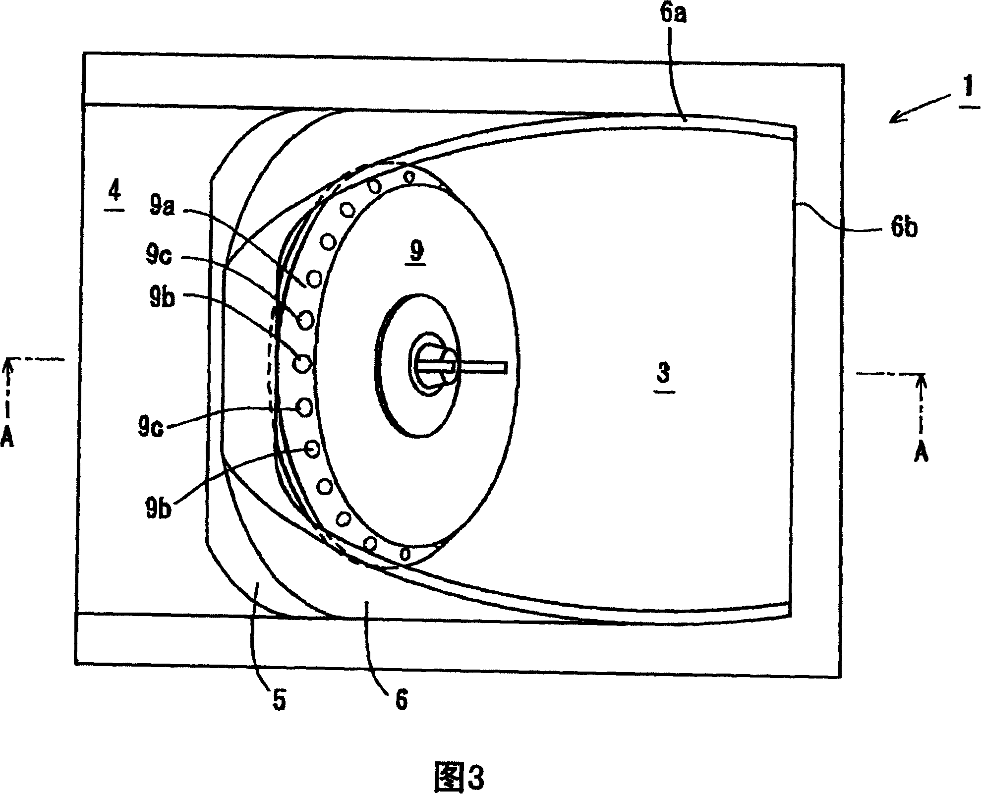 Separating  and feeding device with head stick