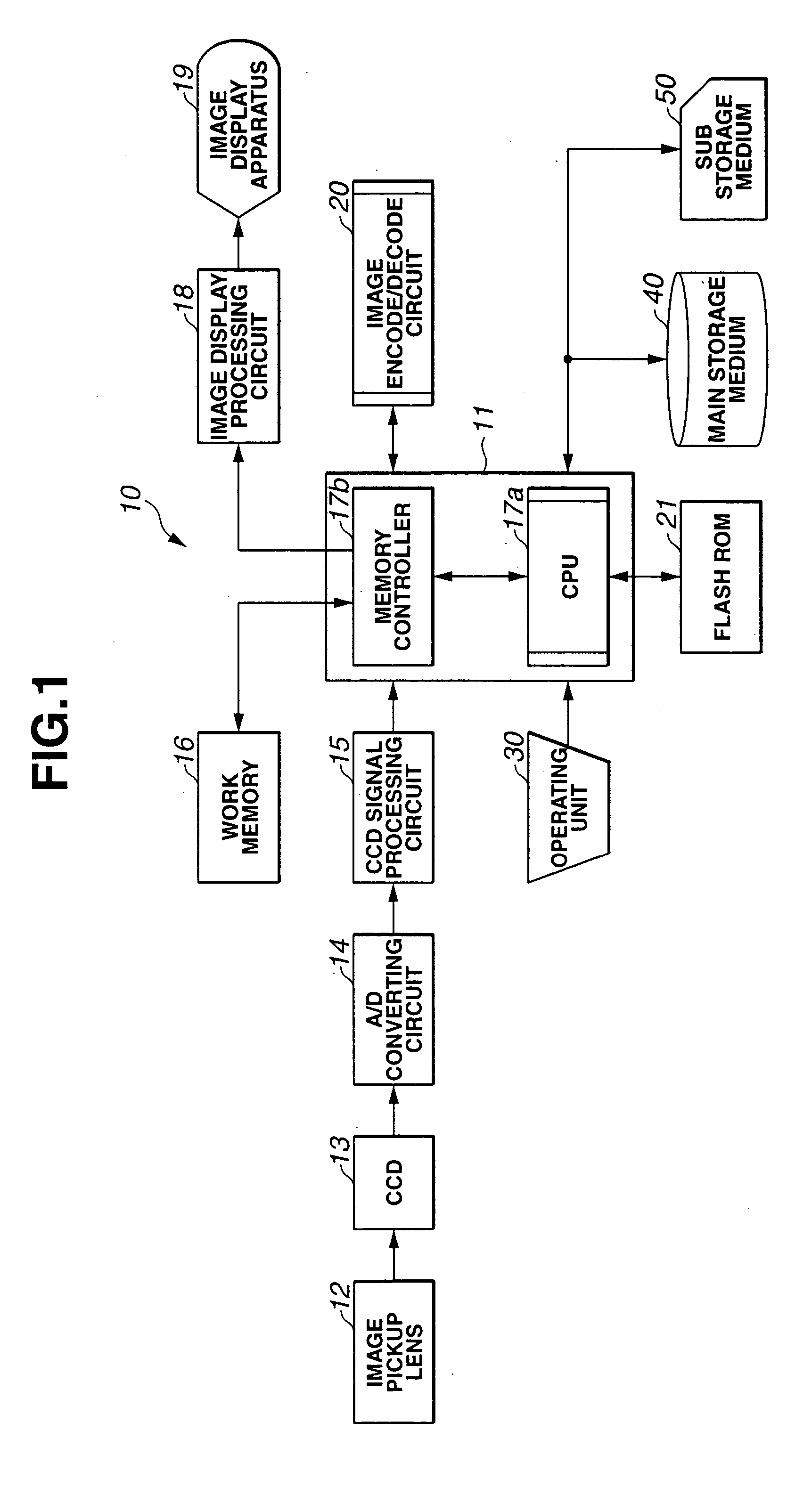 Data recording apparatus and electronic camera