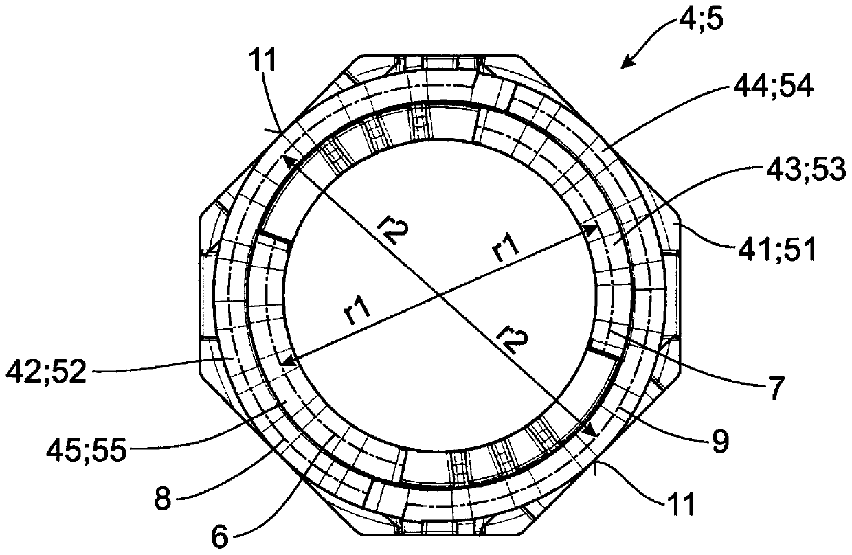 Height adjustment assembly for support spring of motor vehicle shock absorber