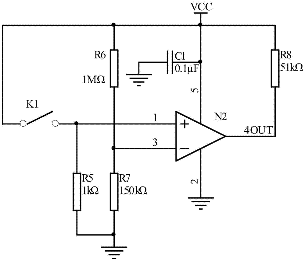 A portable detection device for mechanical switch drop hammer impact test