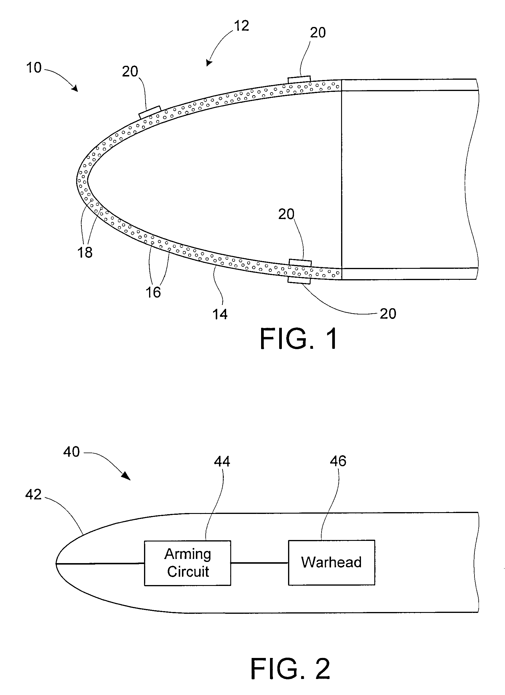 Structural material with piezoelectric material particles