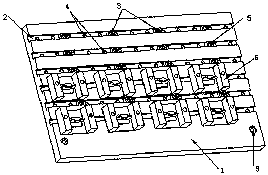 A measuring machine fixture for batch measurement