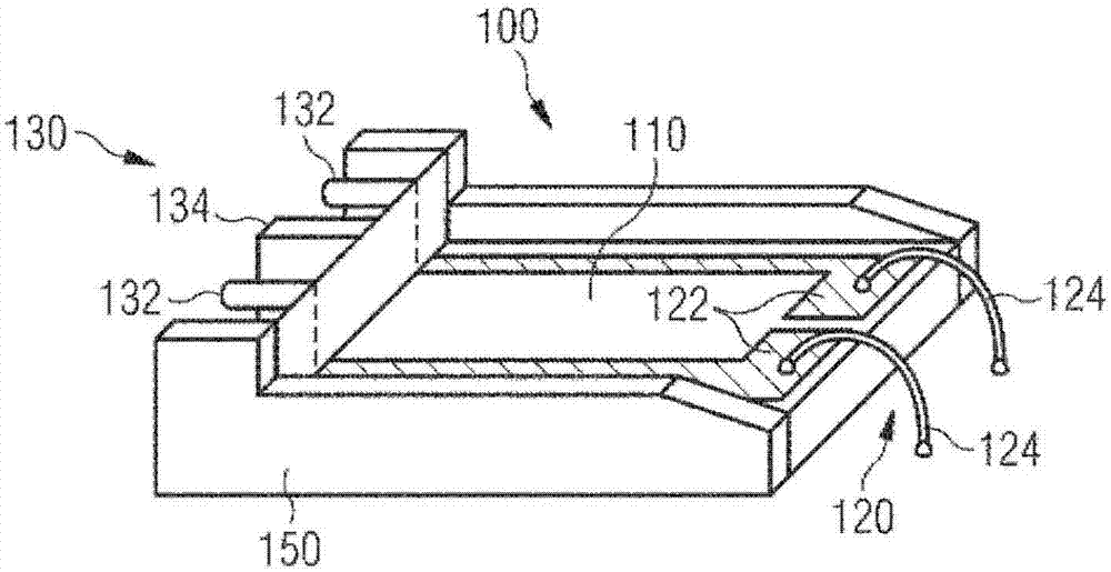 Device for connecting a light source to an electrical power supply device