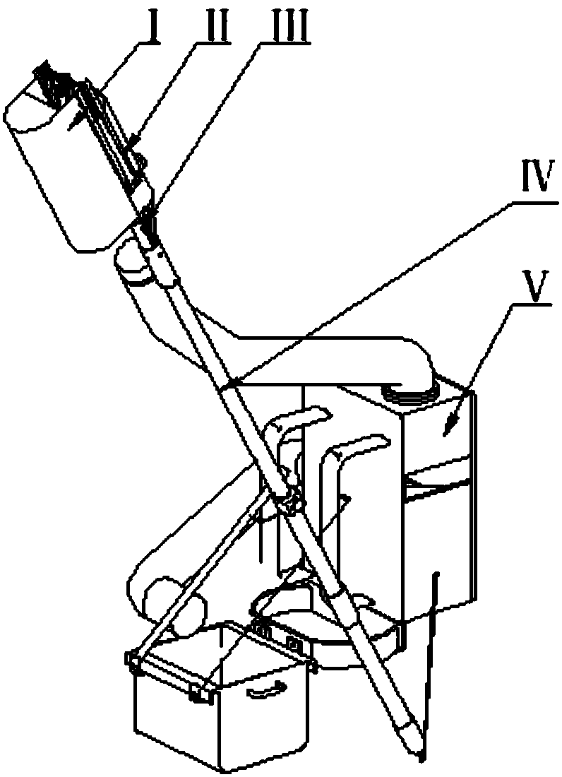 Backpack type cherry picking device
