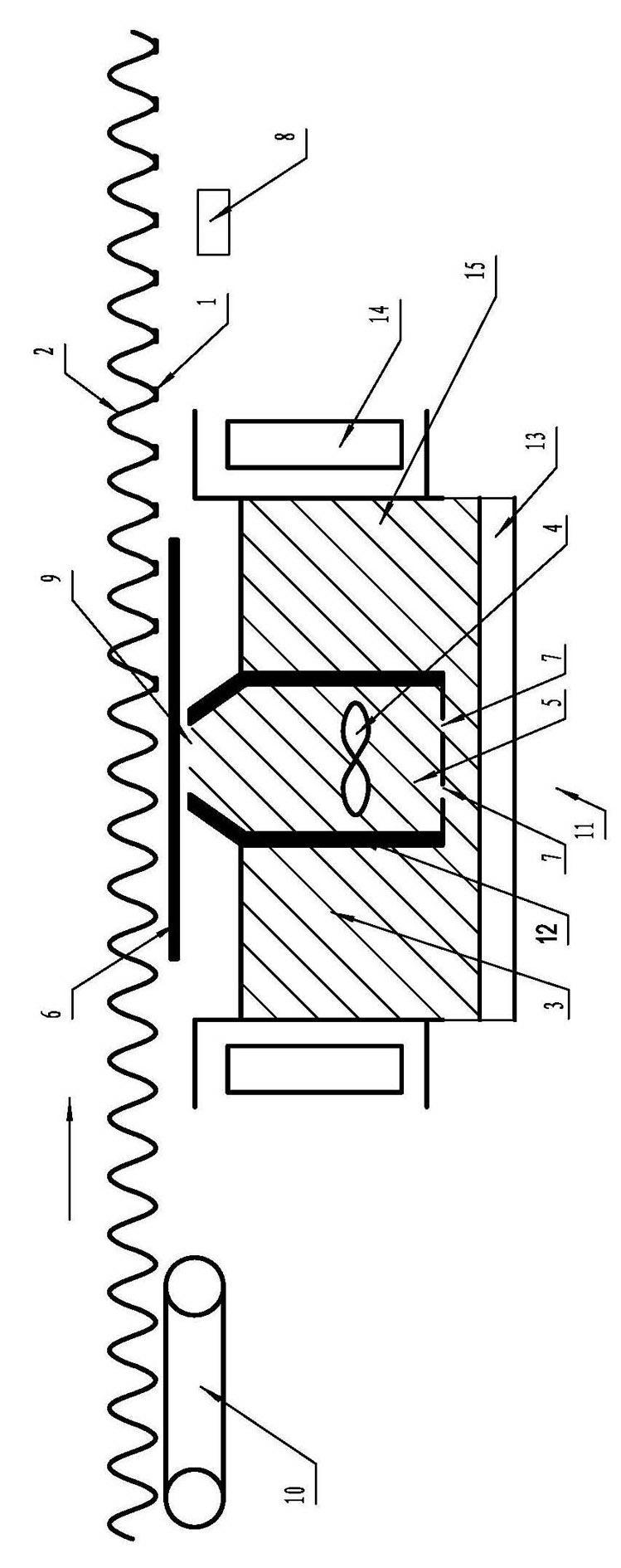 Method and device for soldering flux application