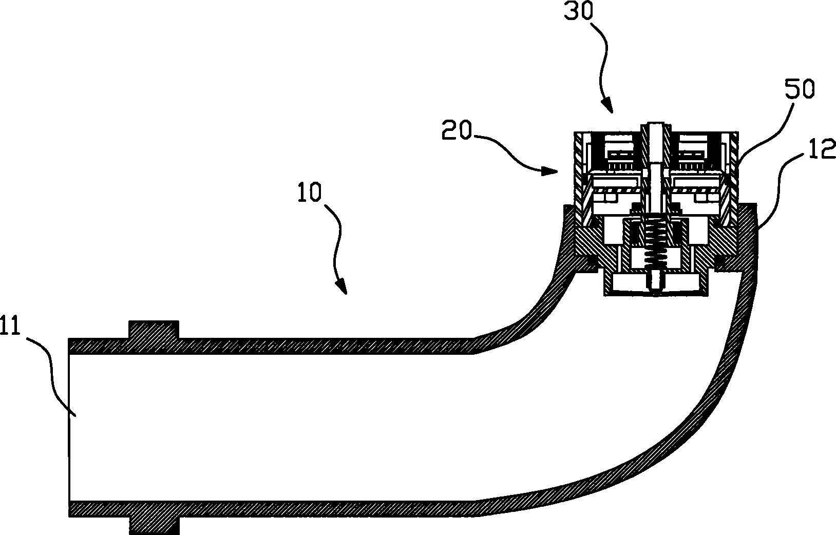 Finger pressing type multi-function water tap