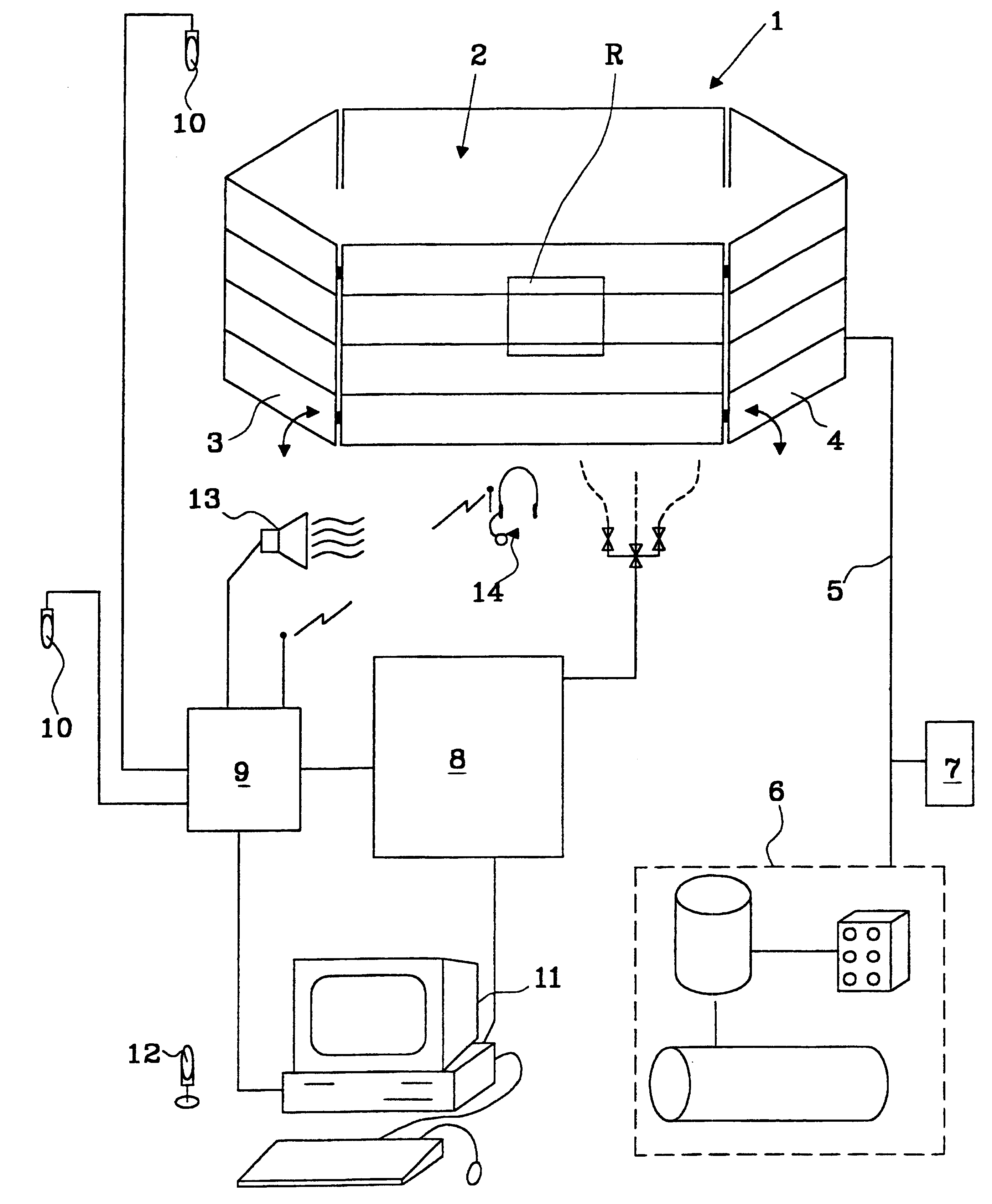 System and method for controlling and monitoring the operation of an automatic milking system