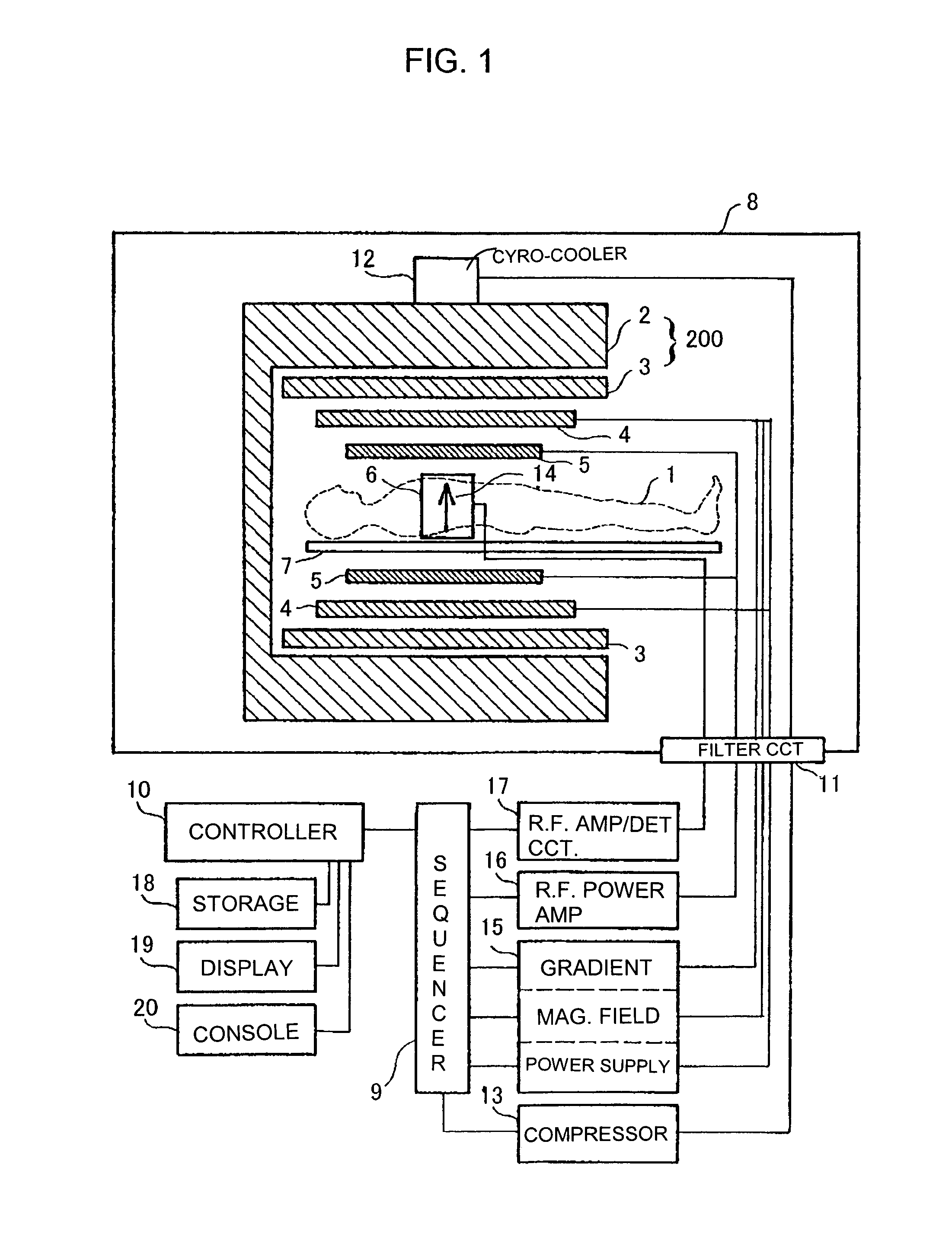 MRI apparatus correcting vibratory static magnetic field fluctuations, by utilizing the static magnetic fluctuation itself