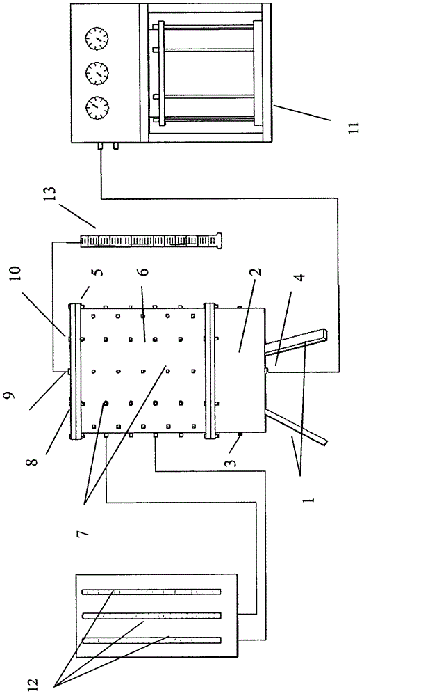 Device and method for determining permeability coefficient of coarse-grained soil with super large grain size