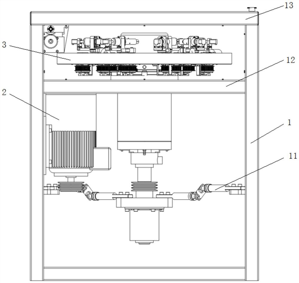Automatic centrifugal testing machine for elastic element