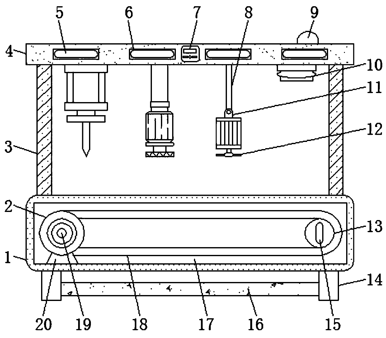 Multi-station fractured connecting rod production line