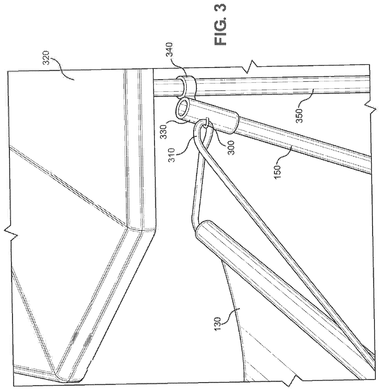 Collapsible Hammock and Umbrella Assembly