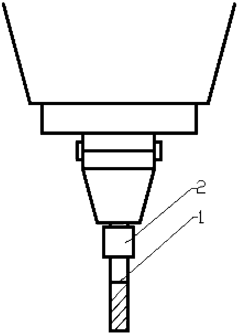 Testing device of machine tool spindle dynamics of numerically-controlled machine tool in cutting state