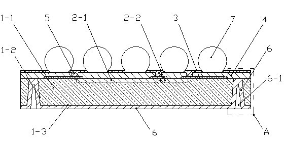 Rear through-hole interconnected wafer level MOSFET (metal oxide semiconductor field effect transistor) packaging structure and implementation method