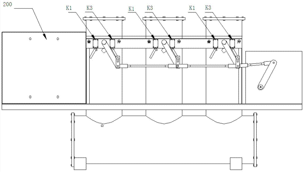 gis knife switch contact opening and closing condition monitoring system