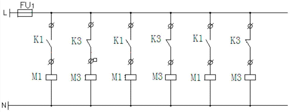 gis knife switch contact opening and closing condition monitoring system