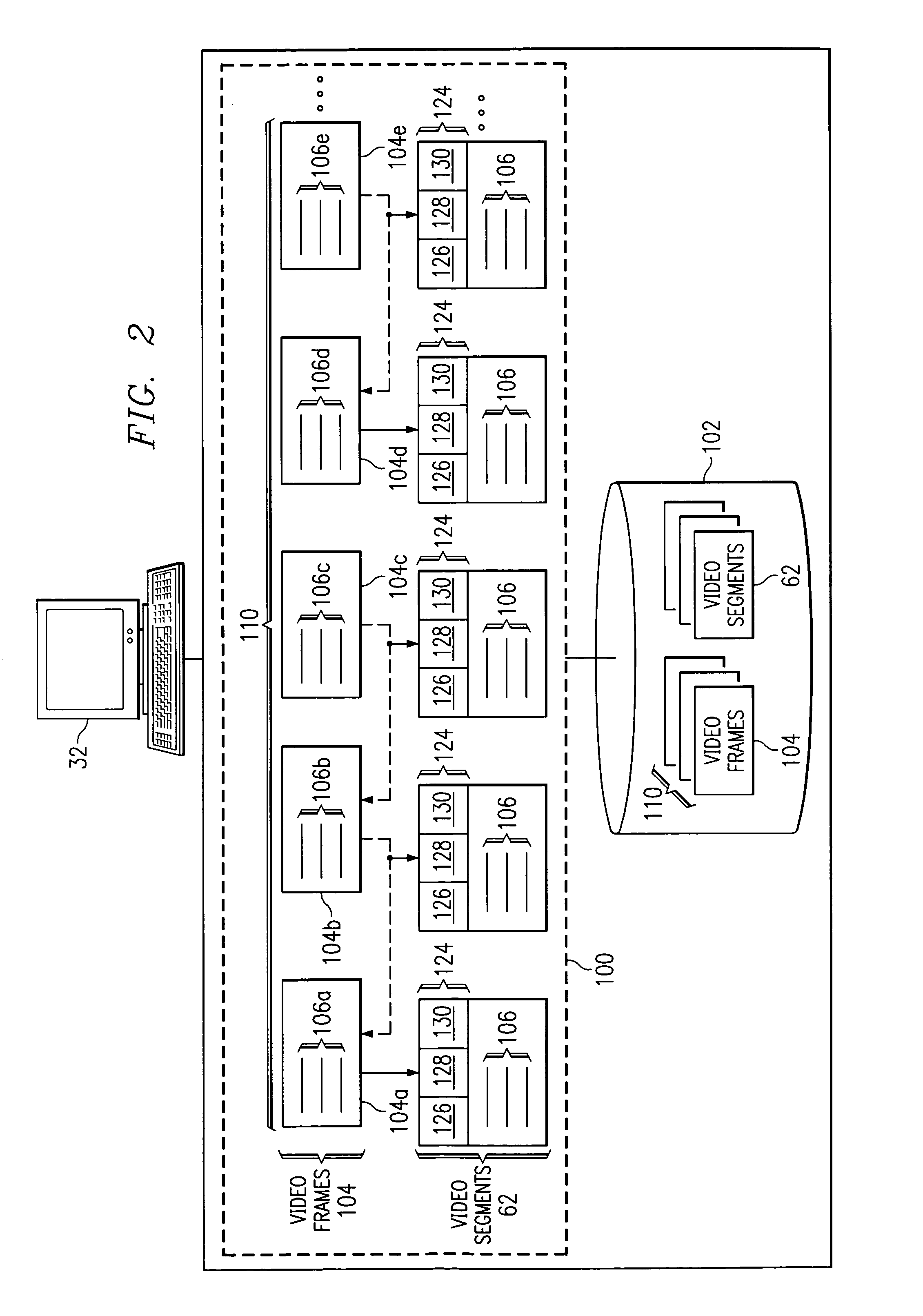 System and method for reproducing a video session using accelerated frame playback