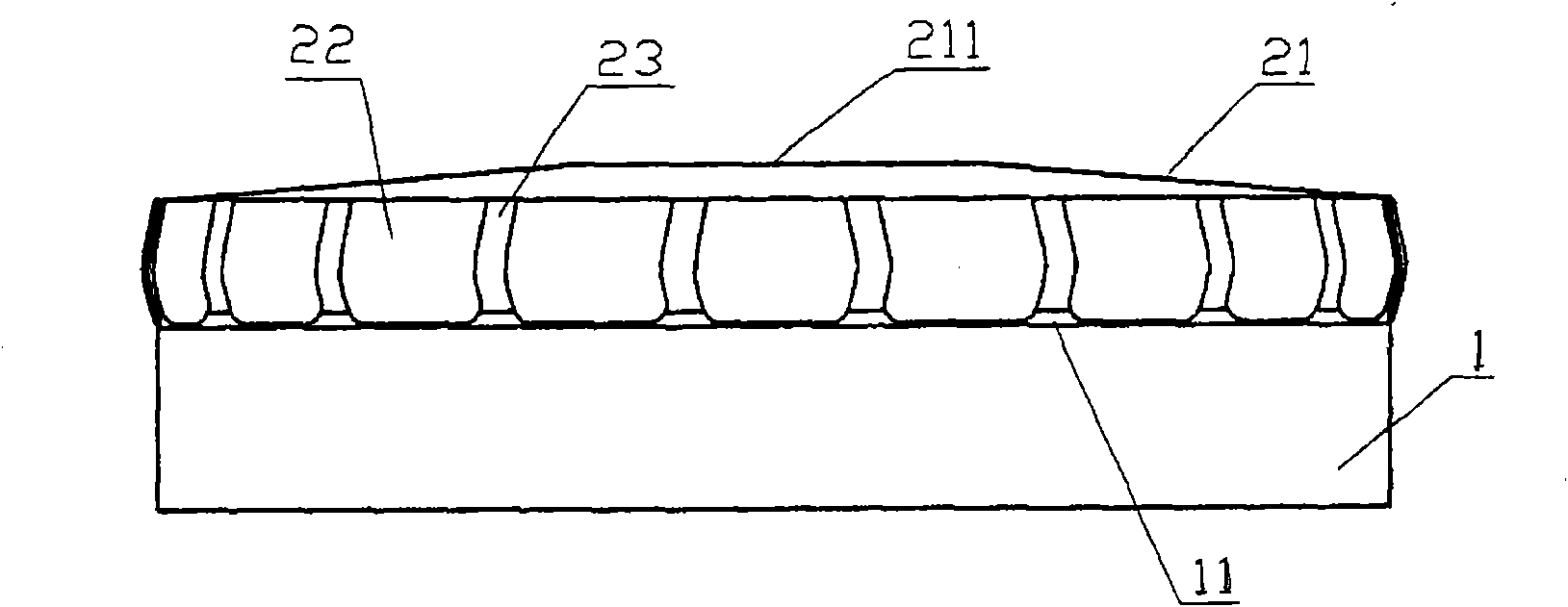 Article package box with sealing function