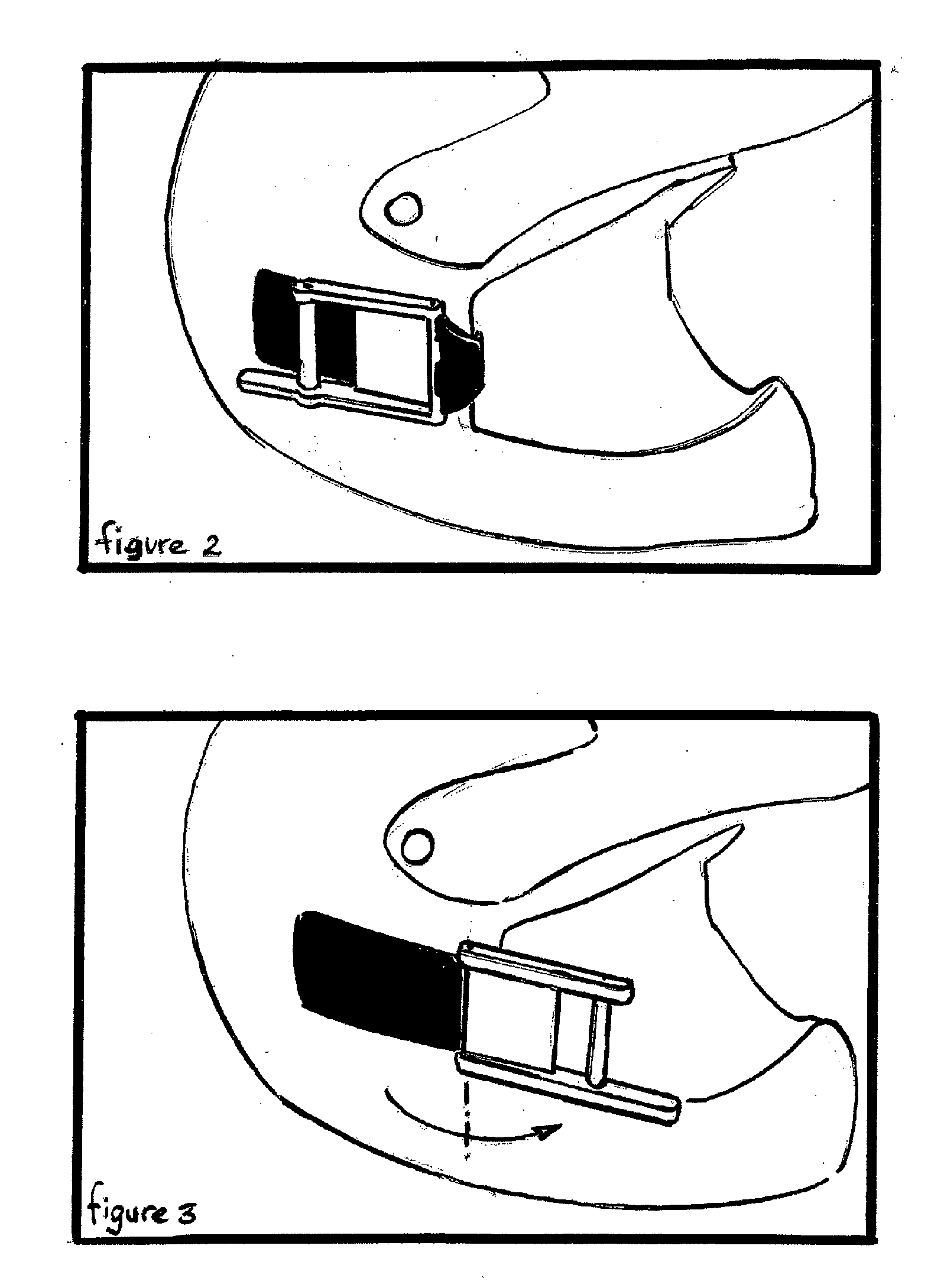 Device for separating, and maintaining a distance between, a person's face and a protective eye mask held in place by an elastic strap (ski or motocross type)
