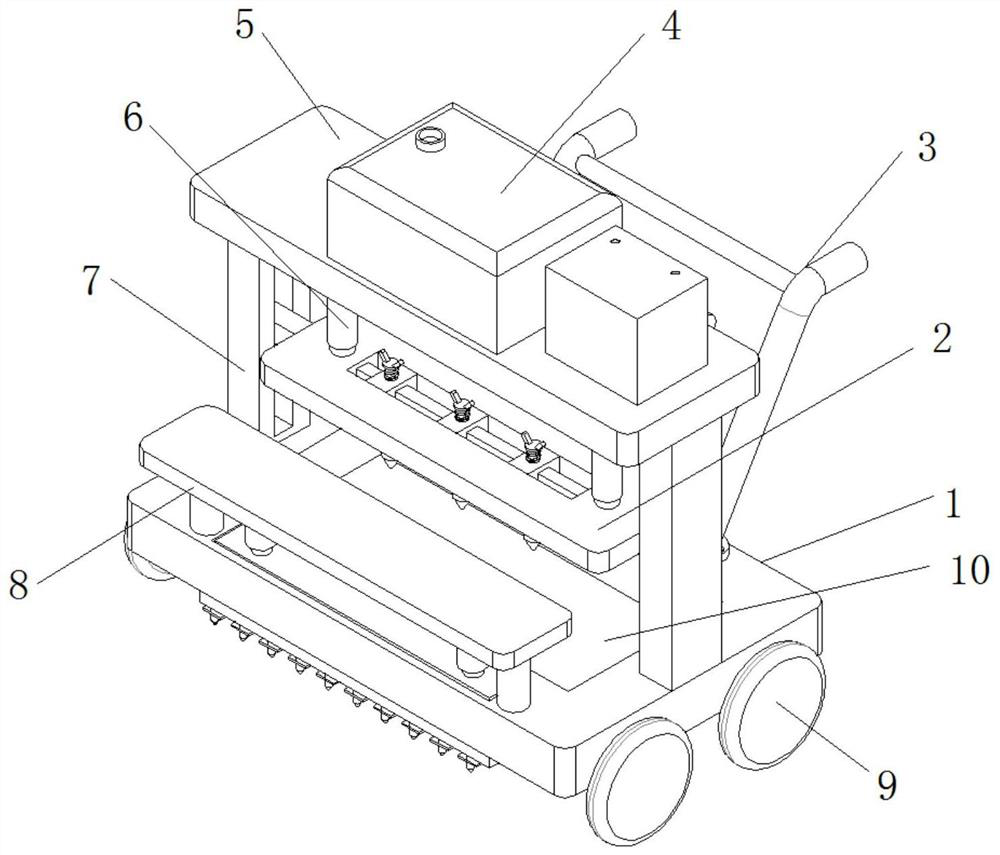 Rapid cuttage device for litchi planting